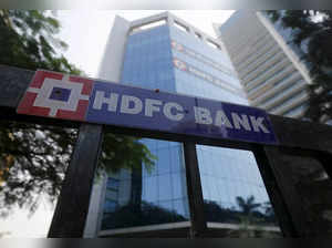 FILE PHOTO: The headquarters of India's HDFC bank is pictured in Mumbai