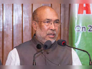 Manipur CM launches onetime financial aid of Rs 1,000 per head for displaced people