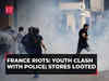 France: Youth clash with police, loot stores on 4th day of riots; accused official suspended