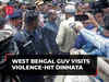 West Bengal panchayat polls: Guv CV Ananda Bose visits violence-hit Dinhata, meets victims
