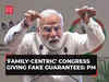 PM Modi in Shahdol: 'Wake up to deceit of Congress' fake guarantees'