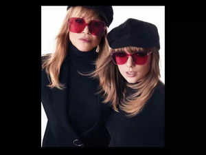 Pattie Boyd and Taylor Swift - Harper's Bazaar