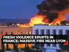 France riots: Protesters target symbols of the state; massive fire in Vaulx-en-Velin near Lyon