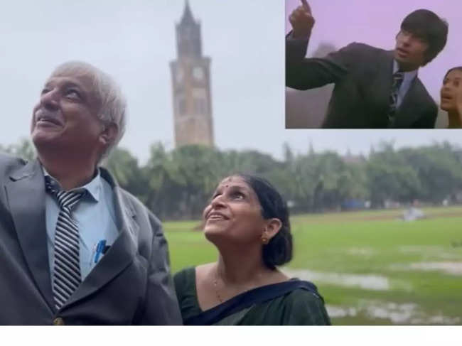Elderly couple's picture-perfect rendition of iconic rain song 'Rimjhim Gire Sawan' melts hearts online