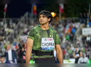 **EDS: TWITTER IMAGE VIA @Media_SAI** Lausanne: Track & field athlete Neeraj Cho...