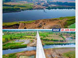 Bullet train project: Railways shares then-now pics of 3 bridges in Gujarat