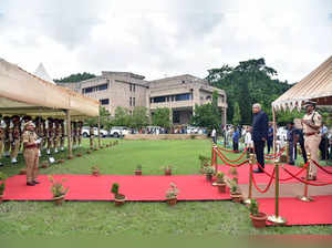 Vice President Jagdeep Dhankhar receives a Guard of Hon...