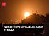 Israeli jets hit Hamas camp in Gaza amid conflict triggered