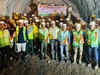 Breakthrough in tunnel no 15 achieved at Dimapur-Kohima new rail line project