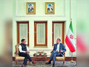 Dy NSA Visits Iran to Promote Freight Transit Via INSTC.