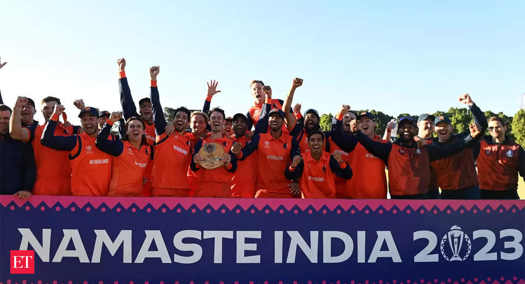 Netherlands takes last qualifying spot for the Cricket World Cup and denies Scotland