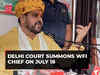 Wrestlers' row: Delhi court summons WFI Chief Brij Bhushan on July 18