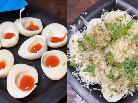Egg Pani Puri