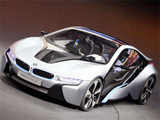 BMW cars displayed at Frankfurt Motor Show