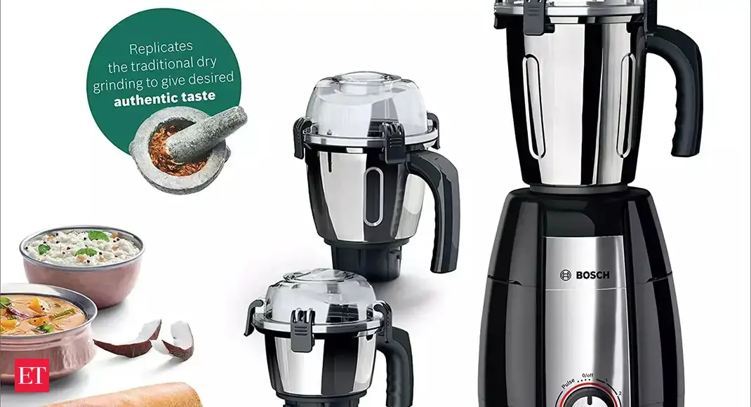 Bosch Mixer Grinders: Grind Everything Perfectly with Bosch Mixer Grinders starting at just Rs. 4,999 - Vimarsana News