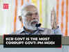 'KCR govt is the most corrupt; both BRS, Congress dangerous for Telangana': PM Modi in Warangal