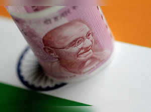 FILE PHOTO: Illustration photo of an India Rupee note