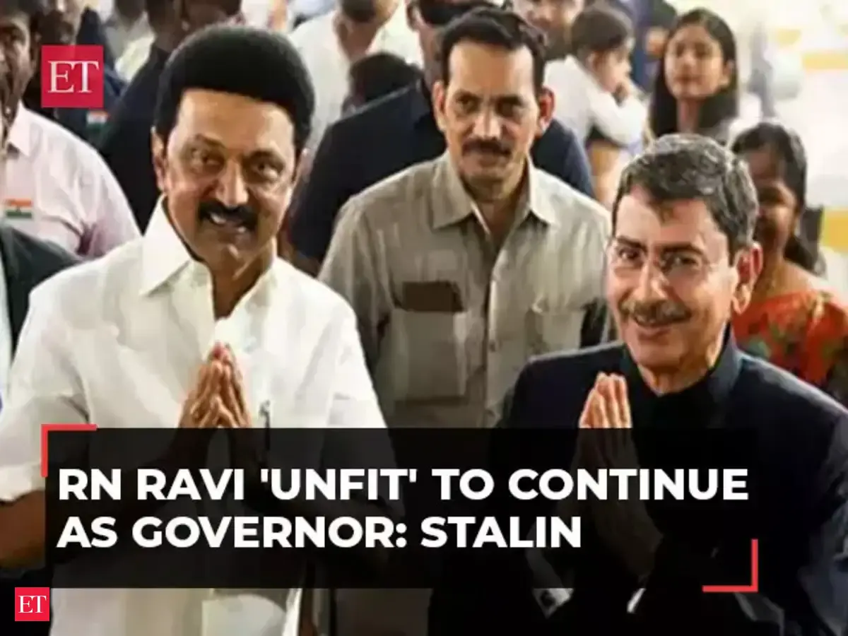 Tamil Nadu: RN Ravi 'unfit' to continue as Governor, CM Stalin writes ...