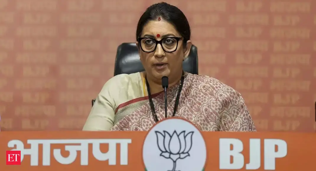 childline: Childline to be transferred to states to ensure quick help to kids in distress: Union minister Smriti Irani - Vimarsana News