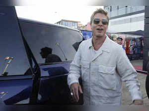 British Grand Prix 2023: Brad Pitt appears trackside for his Formula 1 feature film shoot