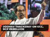 Uddhav Thackeray on UCC, NCP rebellion: One nation, one party unacceptable