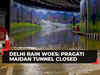Delhi rains: Pragati Maidan tunnel built at Rs 900 cr closed for traffic due to waterlogging