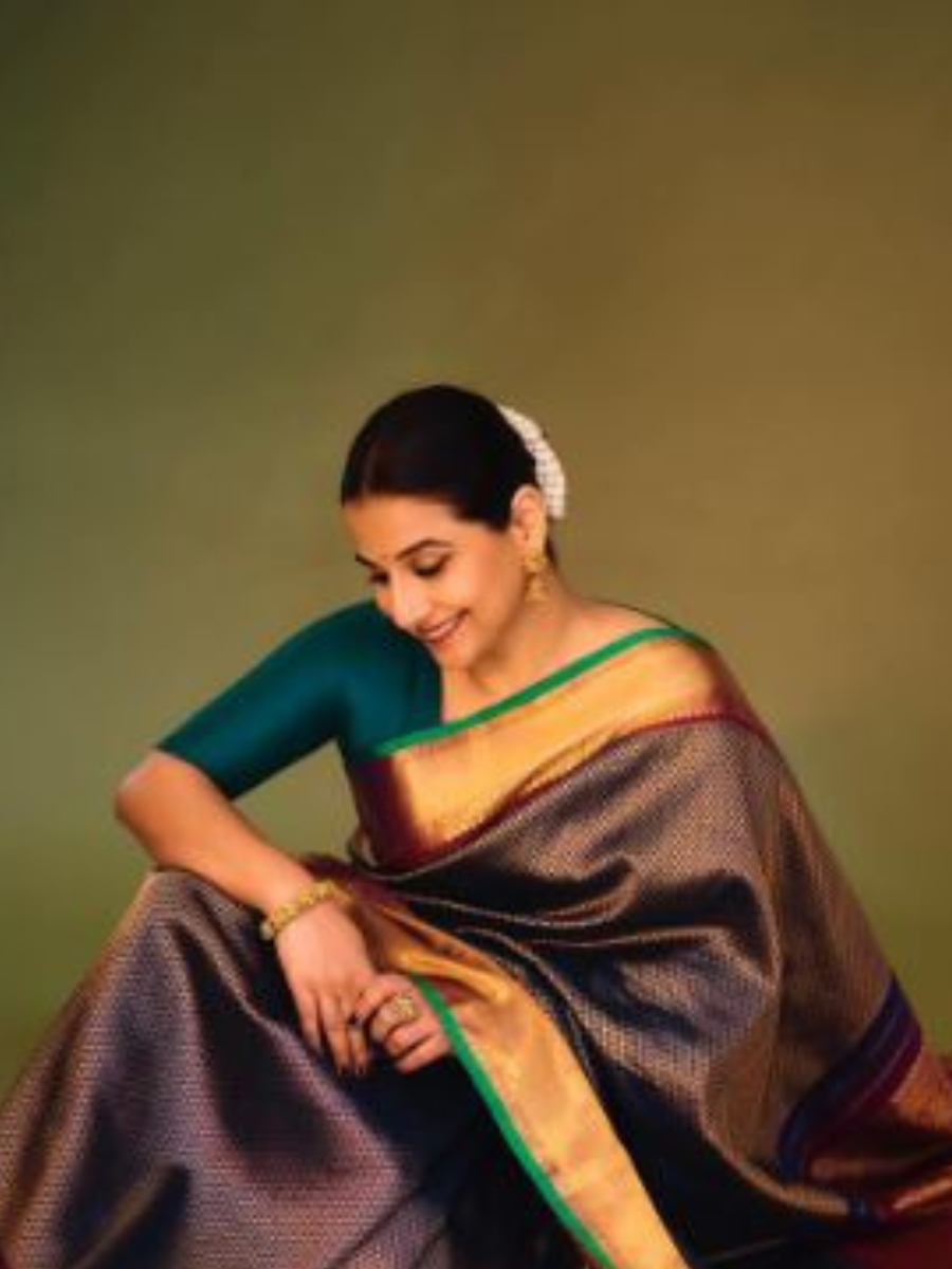 Vidya Balan Shines In Sarees Like A Queen, See Stunning Pictures ...