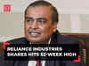 RIL shares hits 52-week high after fixing record date for Reliance Strategic Investments demerger