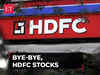 Adios, HDFC stocks: July 12 fixed as HDFC's last day on stock exchanges post mega-merger