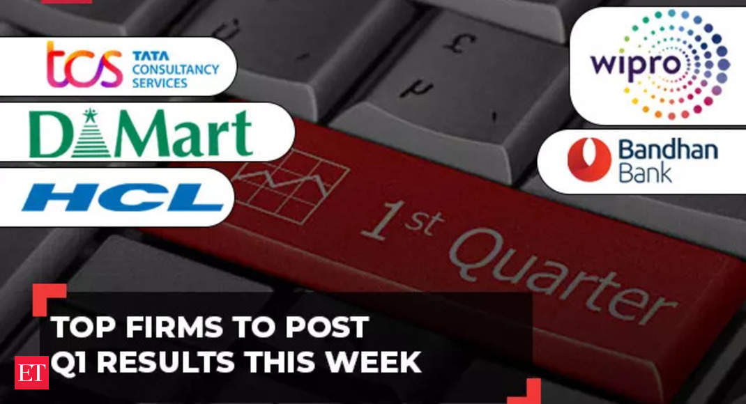 q1 results TCS, Wipro among key companies to post Q1 results this week