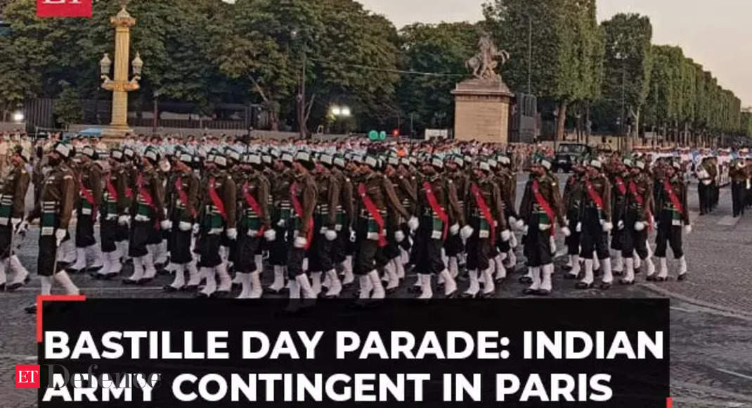 Bastille Day 2023: Indian Army contingent in Paris prepares for parade ...