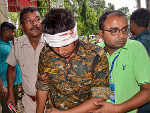 Bengal rural polls: ISF, police clash in Bhangore, top cop among several injured