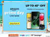 Amazon Prime Day Sale LIVE: Up to 40% off on Smartphones