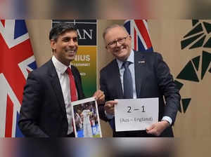Australia and UK Prime Ministers' Ashes banter