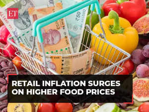 Retail Inflation Indias Retail Inflation Surges To In June The Economic Times