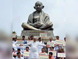 Bengaluru, July 11 (ANI): Former Karnataka Chief Minister Basavaraj Bommai and B...