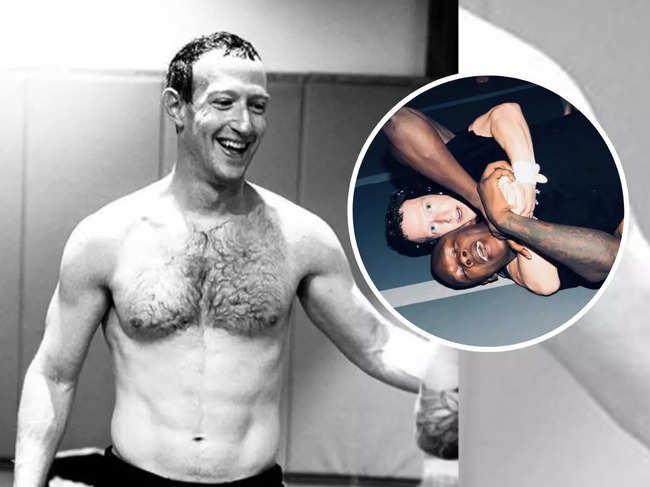 ​Mark Zuckerberg has also been working on his core strength with surfing lessons. (Image: Instagram/@stylebender​)​