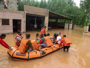 ​Flood-affected area​