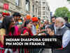 France: Brimming with excitement, Indian Diaspora greets PM Modi in Paris, watch!