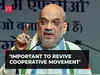 'Important to revive the cooperative movement in India…': Amit Shah in National Mega Conclave on PACS as FPOs