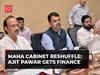 Maharashtra Cabinet reshuffle: NCP's Ajit Pawar gets finance; Who else got what