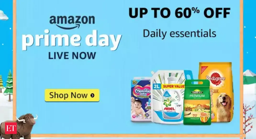 Amazon Sale: Amazon Prime Day Sale: Up to 60% off on Daily Essentials - Vimarsana News