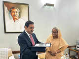 Adani meets Bangladesh PM after the group starts India’s First Transnational Power Project