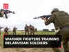 Belarus says Wagner fighters training Belarusian soldiers