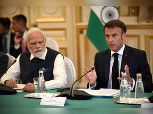 India's Prime Minister Narendra Modi visits France