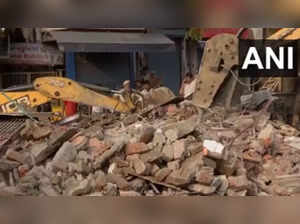 Temple, mazaar demolished in Delhi's Bhajanpura for flyover amid heavy police deployment