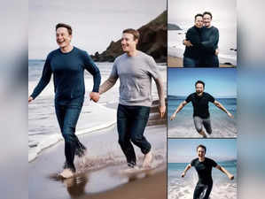 AI-generated image showcases 'good ending' pics of Elon Musk and Mark Zuckerberg amidst rivalry