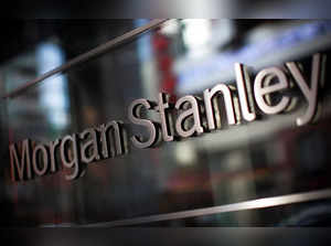 FILE PHOTO: The corporate logo of financial firm Morgan Stanley is pictured on the company's world headquarters in the Manhattan borough of New York City
