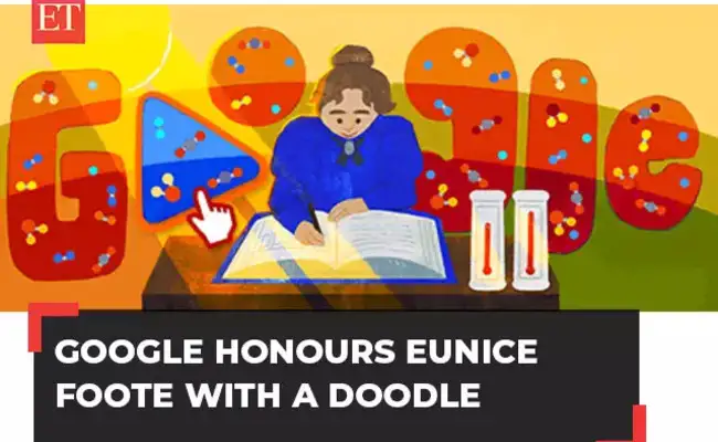 eunice newton foote: Google dedicates doodle to Eunice Newton Foote ...