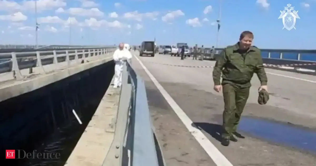 Russia Ukraine news: Russia blames Ukraine for attack on key Crimea ...